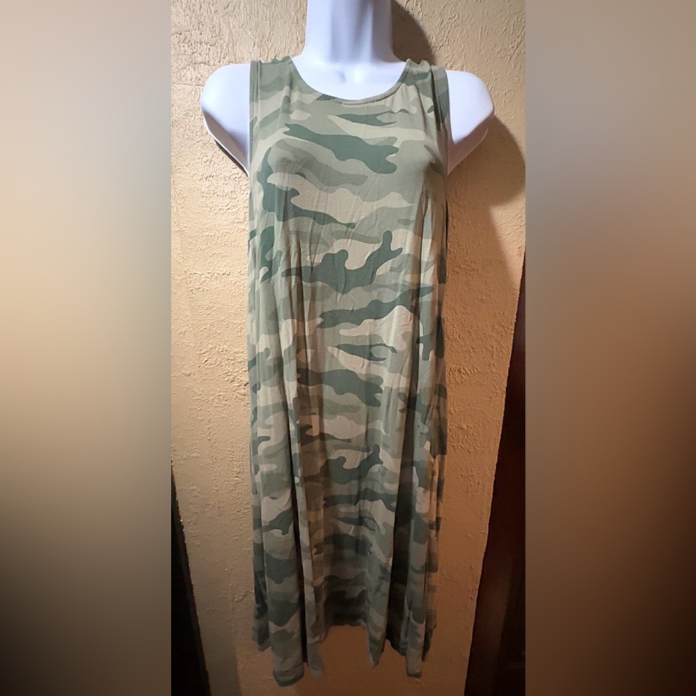 Old Navy Camouflage Maxi Dress